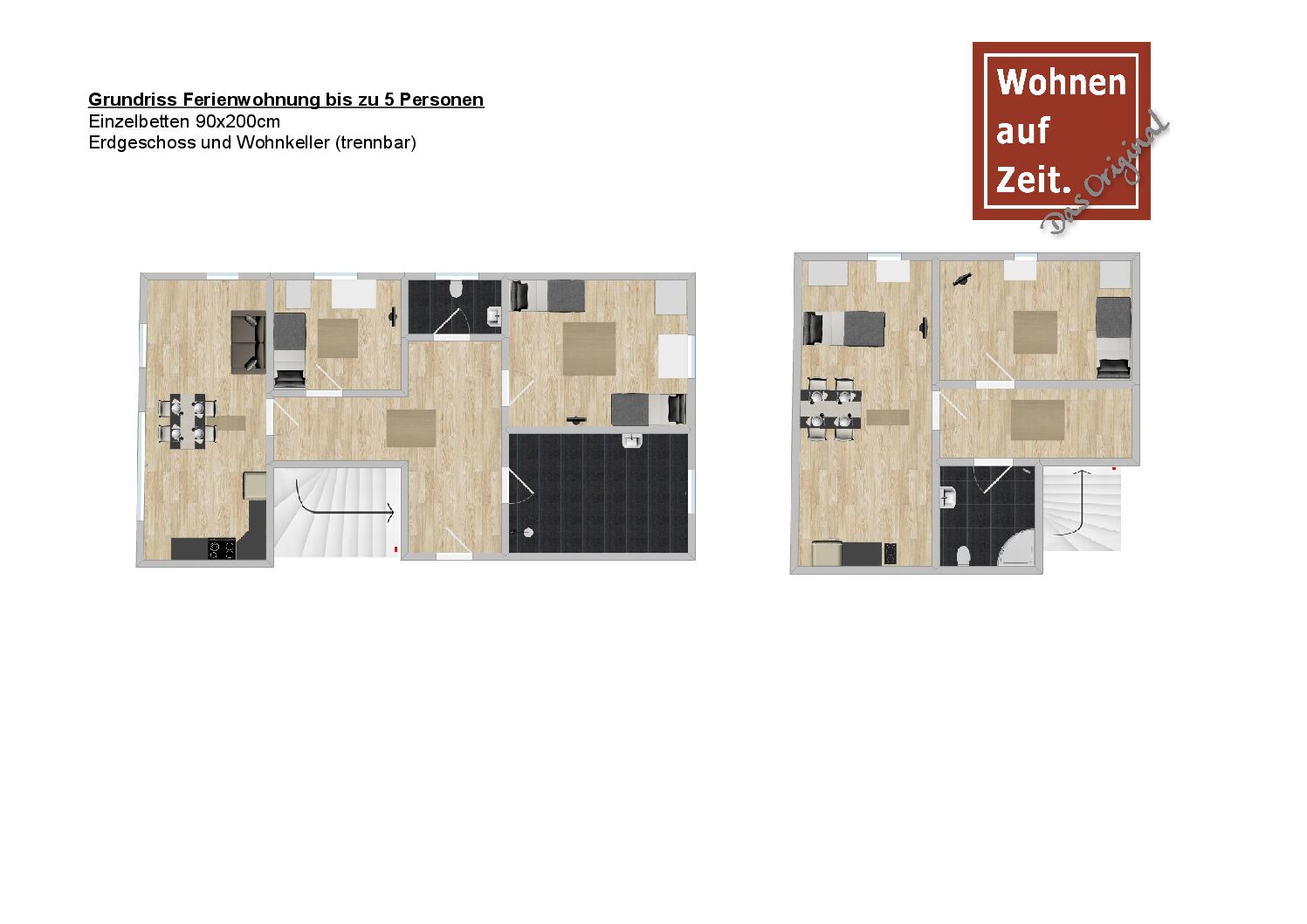 Grundriss 5 Personen